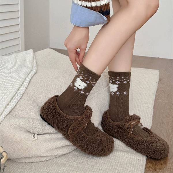 [ Set 12 Đôi ] Vớ [ Cotton ] - 21638