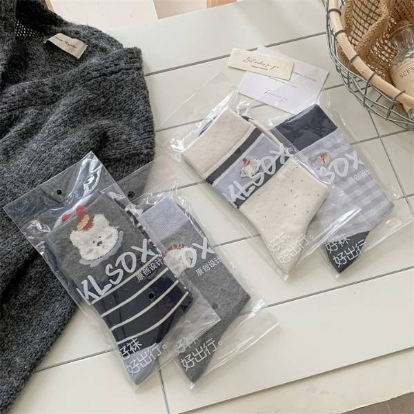 [ Set 12 Đôi ] Vớ [ Cotton ] - 21635