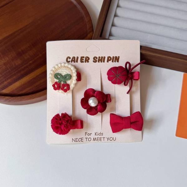 [ Set 5 Vỉ ] Kẹp Tóc - 21698