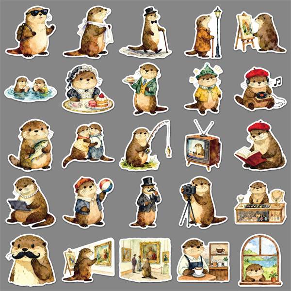 [ Set 10 Túi ] Sticker [ 50 Miếng ] - 21727