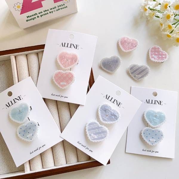 [ Set 12 Vỉ ] Kẹp Tóc - 21733