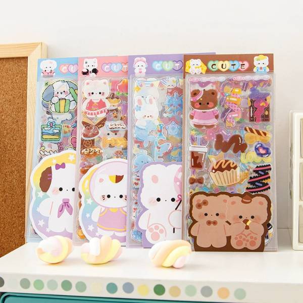 [ Set 12 Túi ] Sticker [ Túi 10 Tấm ] - 21776