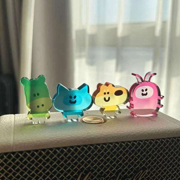 [ Set 10 Cái ] Tượng Mica Trang Trí [ 4cm ] - 21791