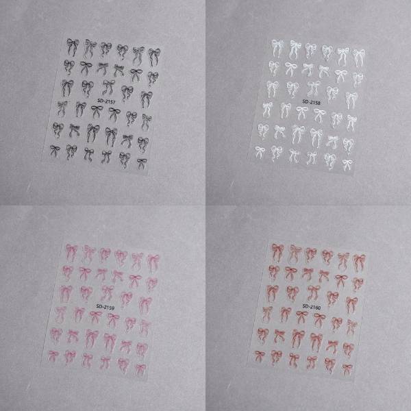 [ Set 20 Tấm ] Sticker Dán Nail [ Nhiều Mẫu ] - 21858