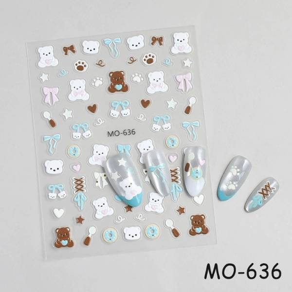 [ Set 20 Tấm ] Sticker Dán Nail - 21856
