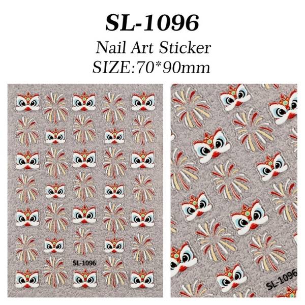 [ Set 10 Tấm ] Sticker Dán Nail - 21849