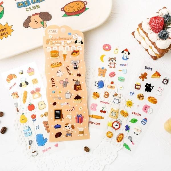 [ Set 12 Túi ] Sticker [ 1 Túi 4 Tấm ] - 21836