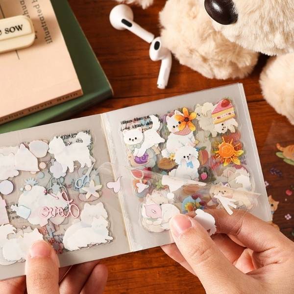 [ Set 12 Quyển ] Sổ Sticker [ 20 Tấm ] - 21835