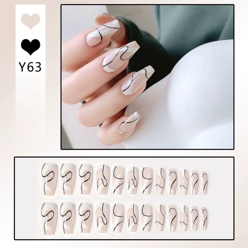 [ Set 10 Hộp ] Nail [ 24 PCS + Keo Thạch ] - 21946