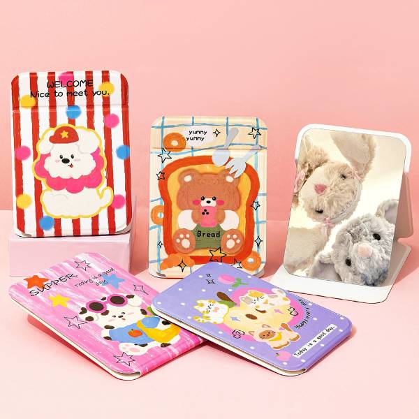 [ Set 8 Cái ] Gương Để Bàn [ 21*15cm / Nhiều Mẫu ] - 22109