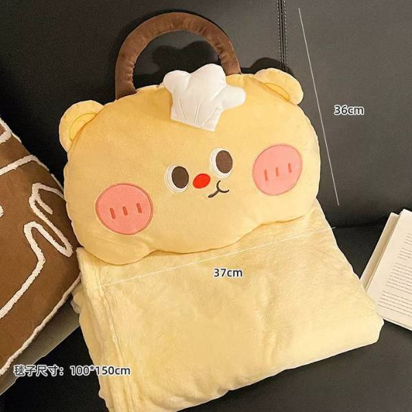 [ Set 2 Bộ ] Chăn Gối [ 37*37cm / 100*150cm ] - 22184