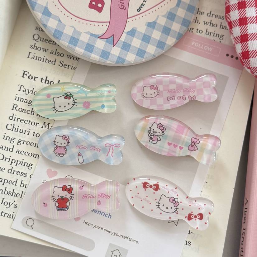 [ Set 20 Cái ] Kẹp Tóc Hello Kitty - 22335