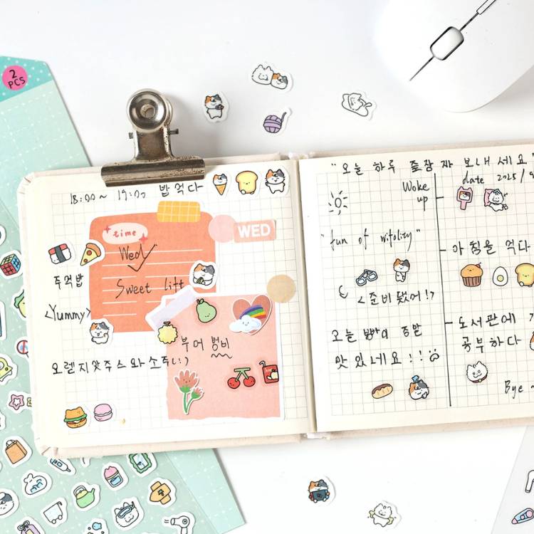 [ Set 12 Túi ] Sticker - 22474