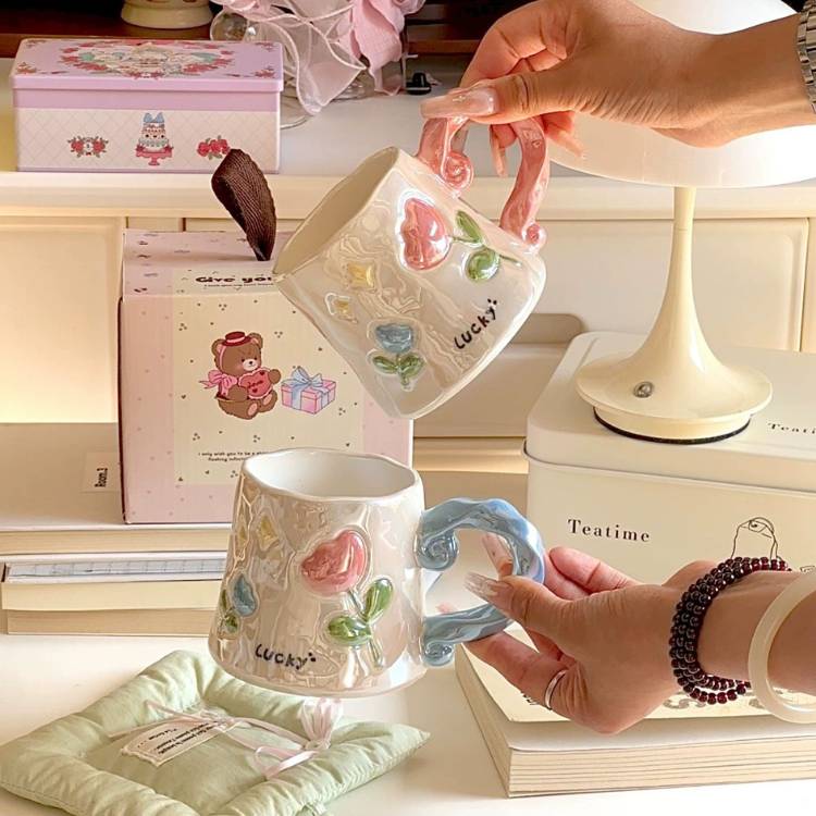 [ Set 2 Cái ] Cốc Sứ - 22666