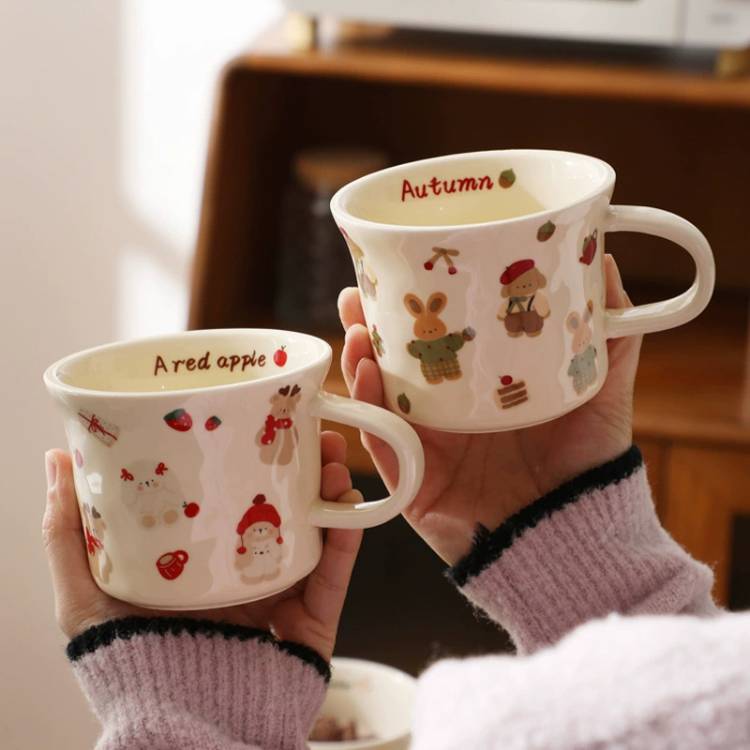 [ Set 2 Cái ] Cốc Sứ - 22665