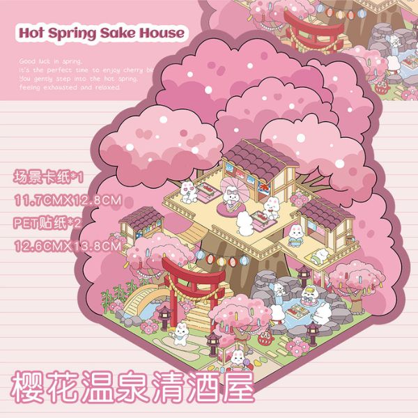 [ Set 10 Túi ] Sticker Trang Trí 3D [ 36 Mẫu ] - 935193