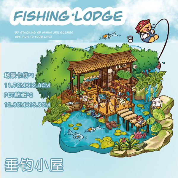 [ Set 10 Túi ] Sticker Trang Trí 3D [ 36 Mẫu ] - 935193