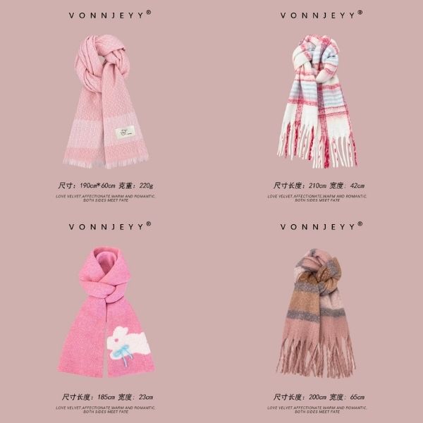 [ Set 2 Cái ] Khăn Quàng Cổ - 18212