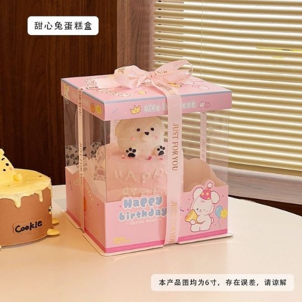 [ Set 5 Hộp ] Đựng Bánh [ Nhiều Size - Không Kèm Dây Ruybang ] - 18247