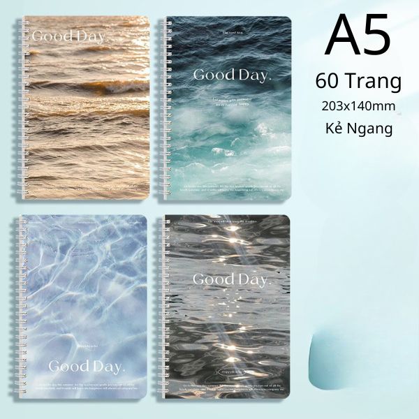 [ Set 20 Quyển ] Sổ Lò Xo [ A5 - Kẻ Ngang - 120 Trang ] - 932429