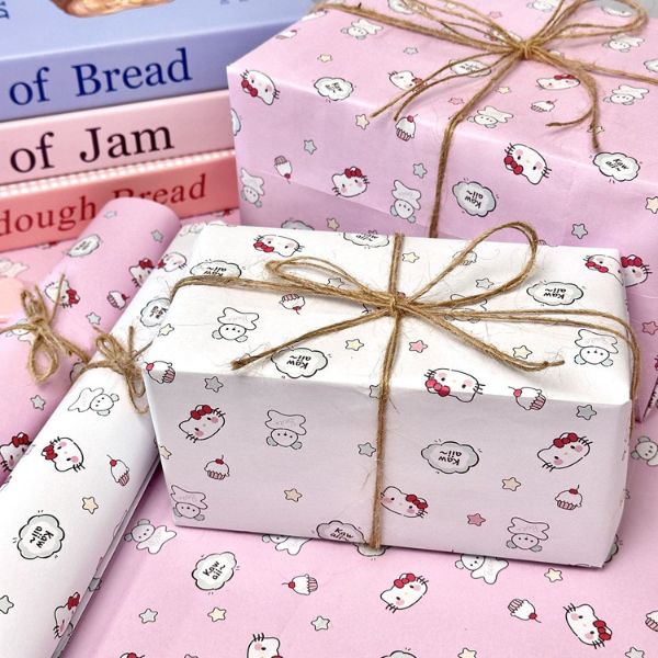 [ Set 12 Xấp ] Giấy Gói Quà [ Mix 4 Mẫu - Size 50*70 - 1 Cuộn 6 Tờ ] - 934694