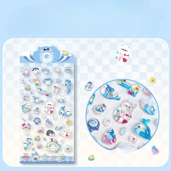 [ Set 12 Túi ] Sticker 3D - 935093