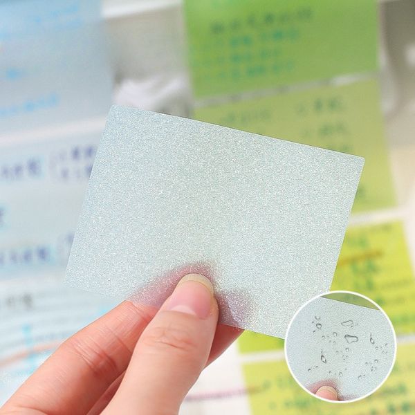 [ Set 10 Hộp ] Giấy Note Pha Lê [ Mix 10 Mẫu - 1 Hộp 105 Tấm - Có Keo - 70*50mm ] - 935097