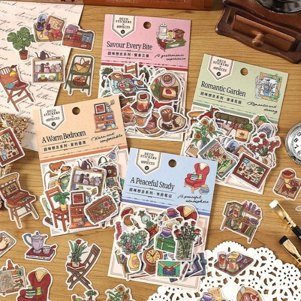 [ Set 8 Túi ] Sticker [ 1 Túi 40 Miếng ] - 935110