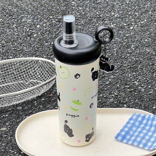 [ Set 2 Cái ] Bình Giữ Nhiệt [ 700ml - Inox 316 - Tráng Sứ ] - 935246