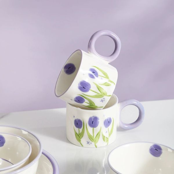 [ Set 2 Bộ ] Đồ Dùng Gốm Sứ Cho Cặp Đôi - 935412