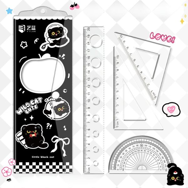 [ Set 20 Bộ ] Thước Kẻ [ 1 Bộ 4 Món ] - 95583