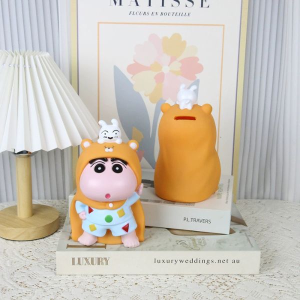 [ Set 5 Cái ] Hộp Tiết Kiệm [ Nhựa - 10*10,2*17cm ] - 95619