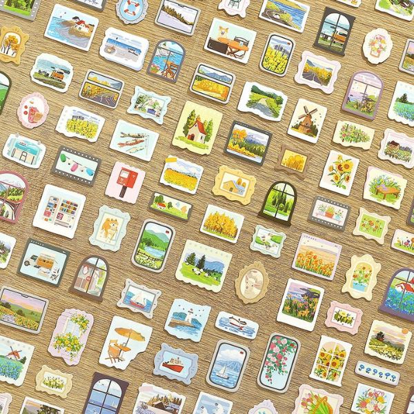 [ Set 12 Túi ] Sticker [ 1 Túi 2 Tấm ] - 95632