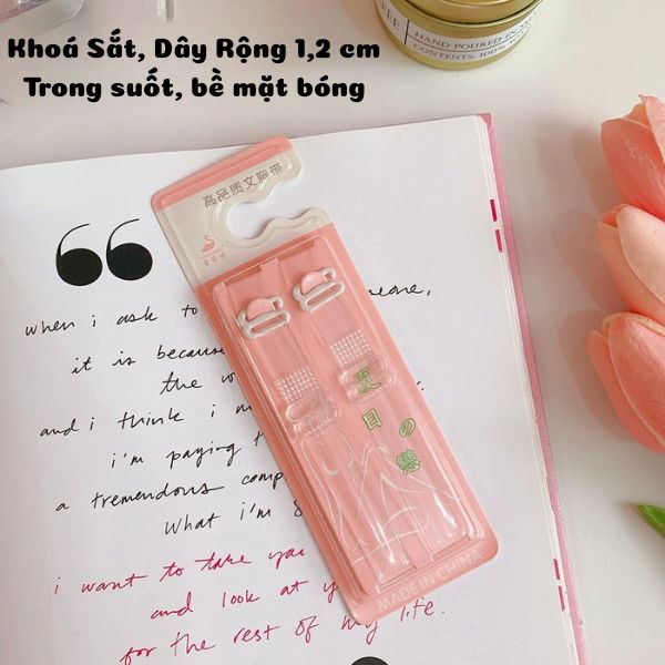 [ Set 12 Vỉ ] Dây Áo Trong Suốt Chống Trượt - 95840