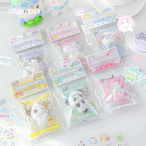 [ Set 6 Cái ] Móc Khoá Túi Gấu Cao Cấp ROSYPOSY - 95862