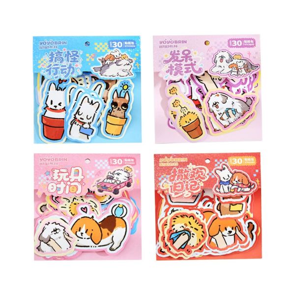 [ Set 12 Túi ] Sticker [ 1 Túi 30 Miếng ] - 95876