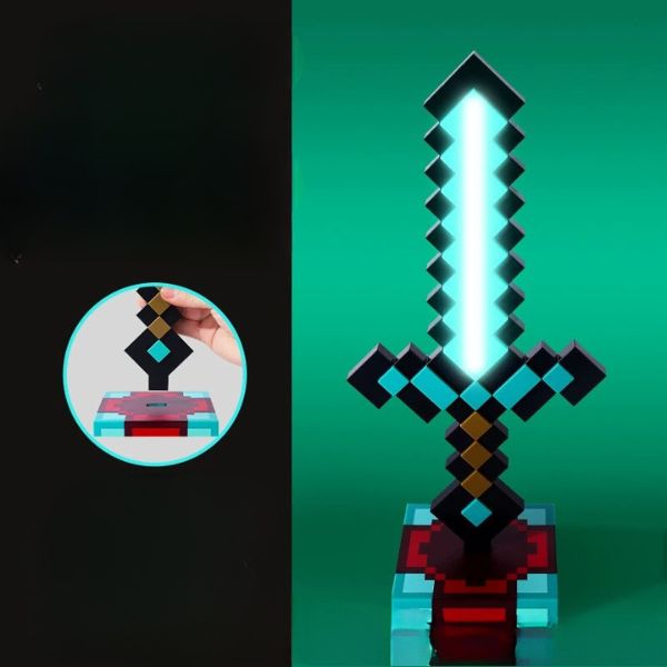 [ Set 2 Cây ] Kiếm Ánh Sáng Minecraft [ Đổi Màu - Hiệu Ứng LED - Quà Tặng Trung Thu Cho Bé Trai ] - 95912