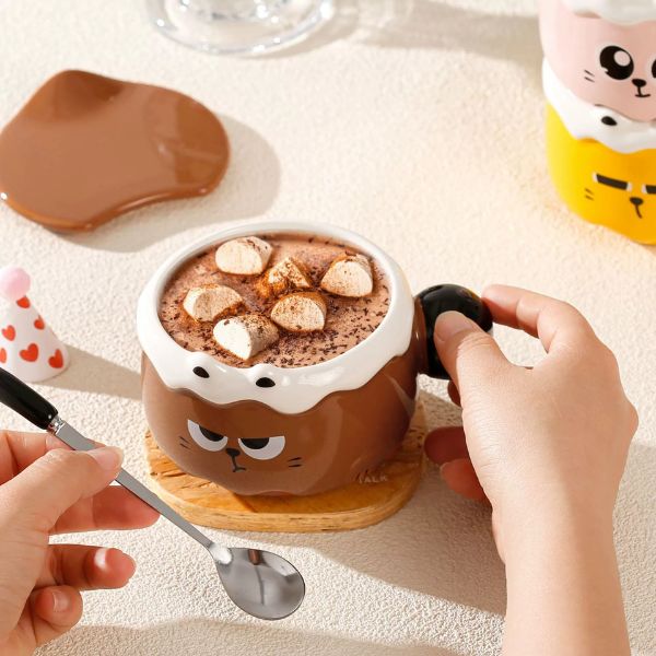[ Set 2 Cái ] Ly Cốc Sứ [ 400ml ] - 95937