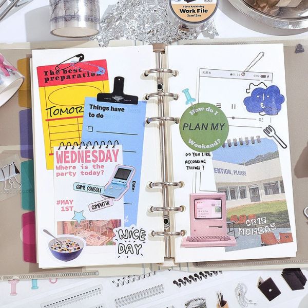 [ Set 12 Cuộn ] Washi [ 3cm*2m ] - 95966