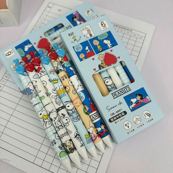 [ Set 10 Hộp ] Bút Bi [ 0.5mm - Đen ] - 96188