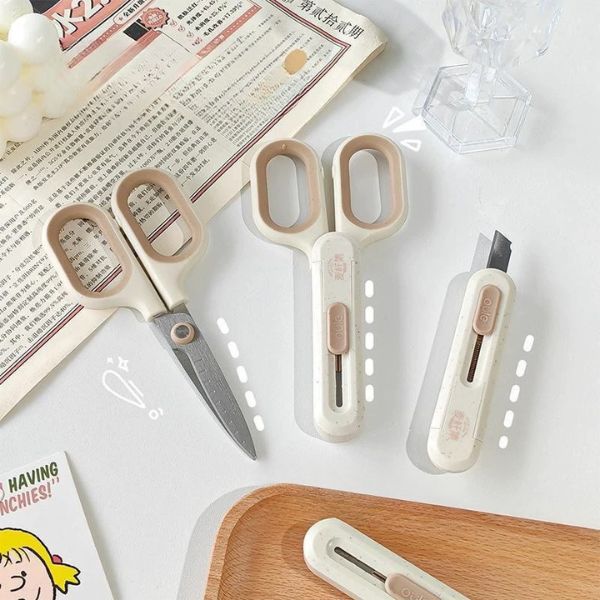 [ Set 6 Cái ] Kéo Rọc Giấy 2 in 1 - 96232