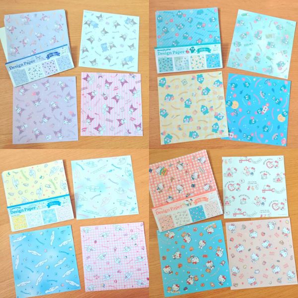 [ Set 10 Túi ] Giấy Gấp Hạc Sanrio [ 15*15cm - 20 Tờ ] - 96745