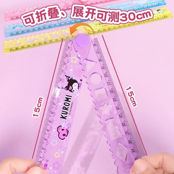 [ Set 12 Cái ] Thước Gấp Gọn [ 30cm ] - 16196