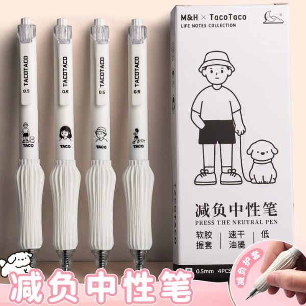 [ Set 5 Hộp ] Bút Gel Maihe [ Hộp 4 Cây ] - 16326