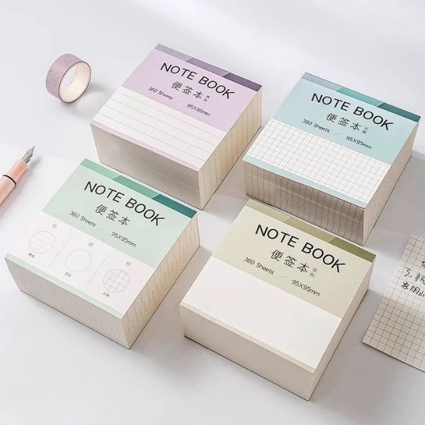 [ Set 4 Xấp ] Giấy Note [ 95*95mm - 360 Tờ ] - 16524
