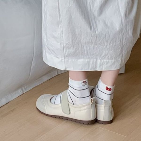 [ Set 12 Đôi ] Vớ Ngắn [ Polyester - Mỏng ] - 16633