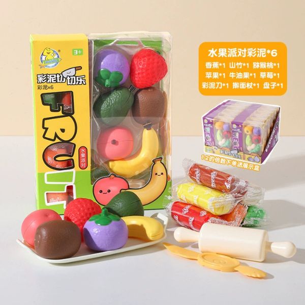 [ Set 4 Hộp ] Đất Nặn + Khuôn - 16791