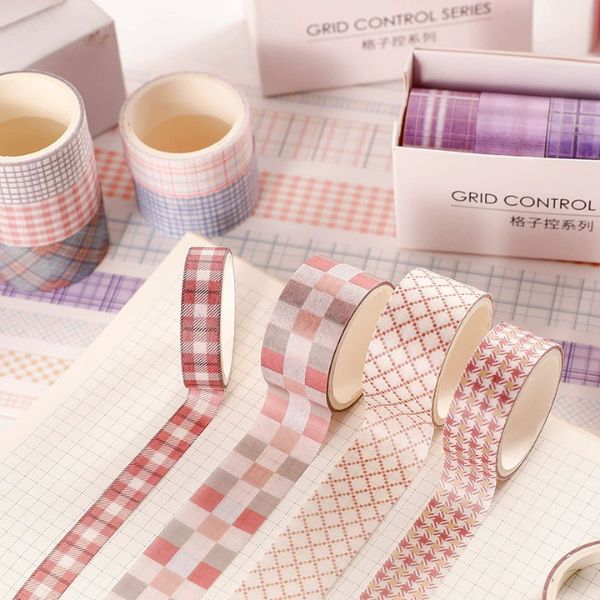 [ Set 12 Hộp ] Washi Tape [ Hộp 6 Cuộn ] - 16820