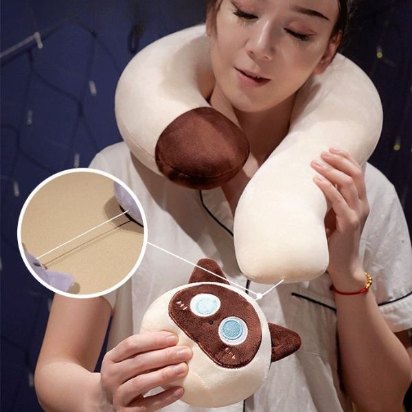 [ Set 2 Cái ] Gối Chữ U - 17596