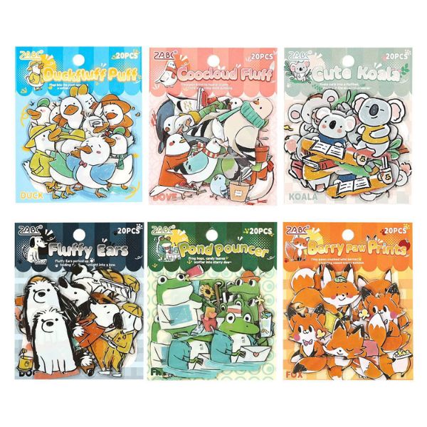 [ Set 12 Túi ] Sticker [ Túi 20 Miếng ] - 17912